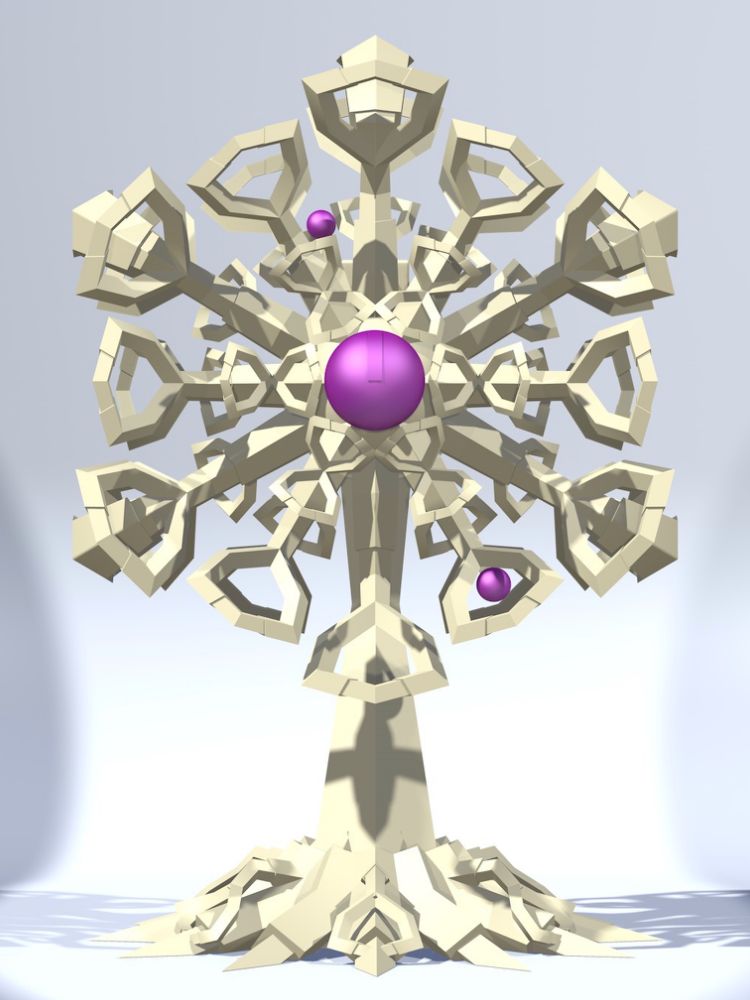 OZ.ARBRES 'HAZEL II' HORLOGE