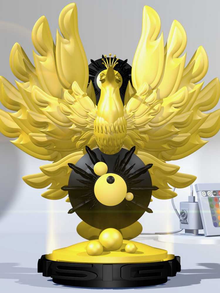 OZ.ANIMAUX AVIS IGNIS HORLOGE