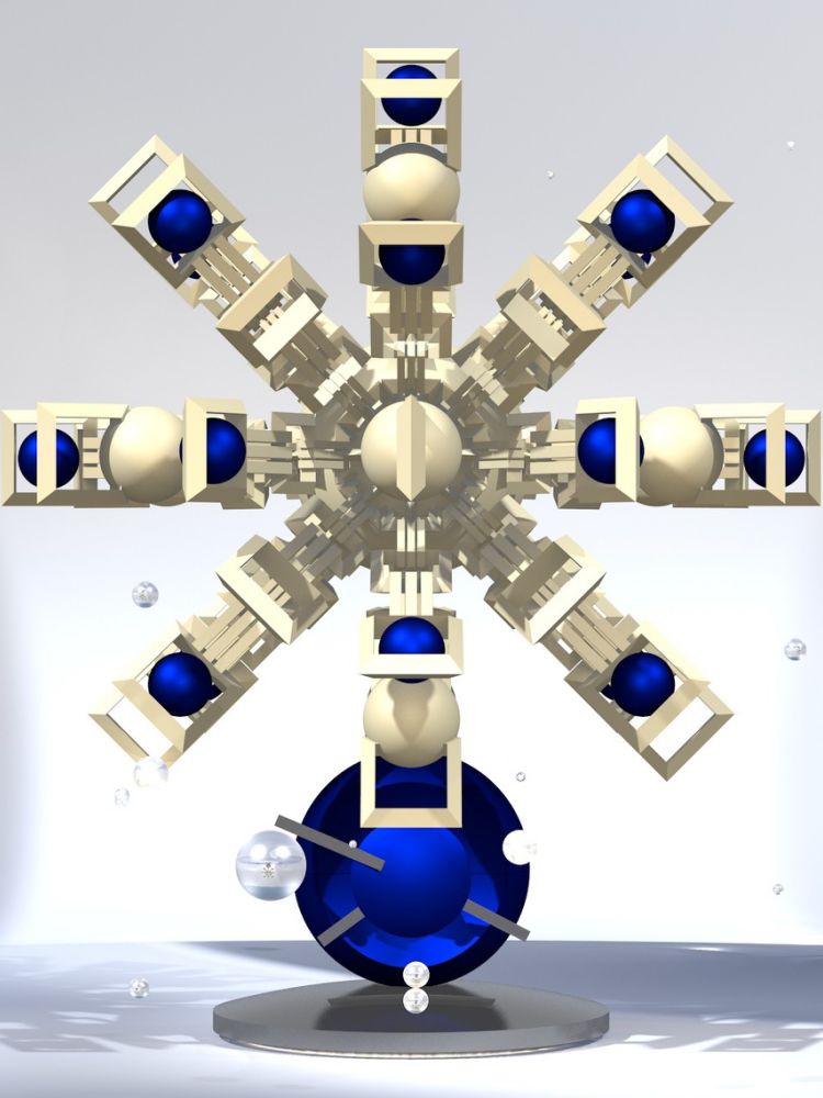 OZ.ARBRES 'HAZEL X' HORLOGE